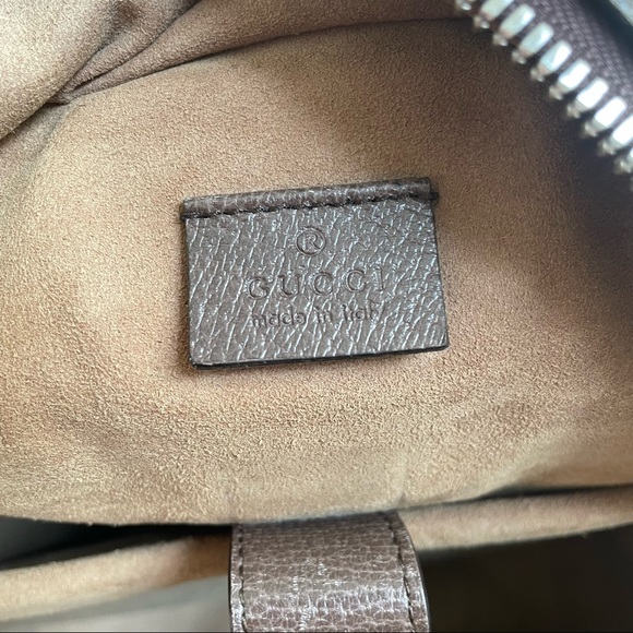 Gucci Large GG Web Supreme Monogram Backpack Unisex - Picture 11 of 16